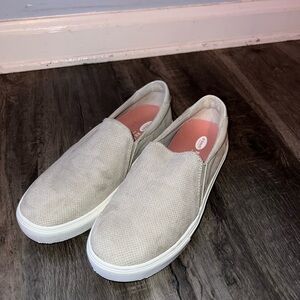 Dr. Scholl's Beige Slip-On Sneakers